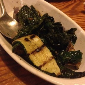 Gluten-free greens from Il Vecchio